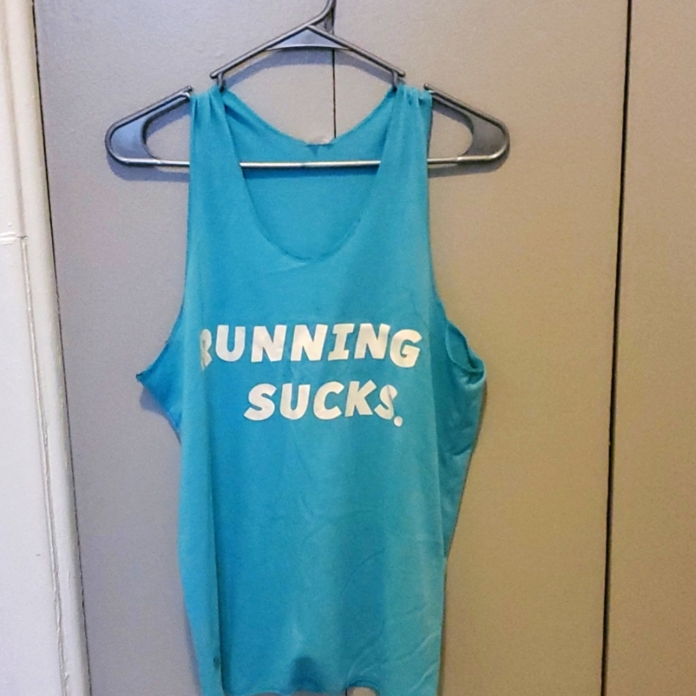 Blue Workout Razorback